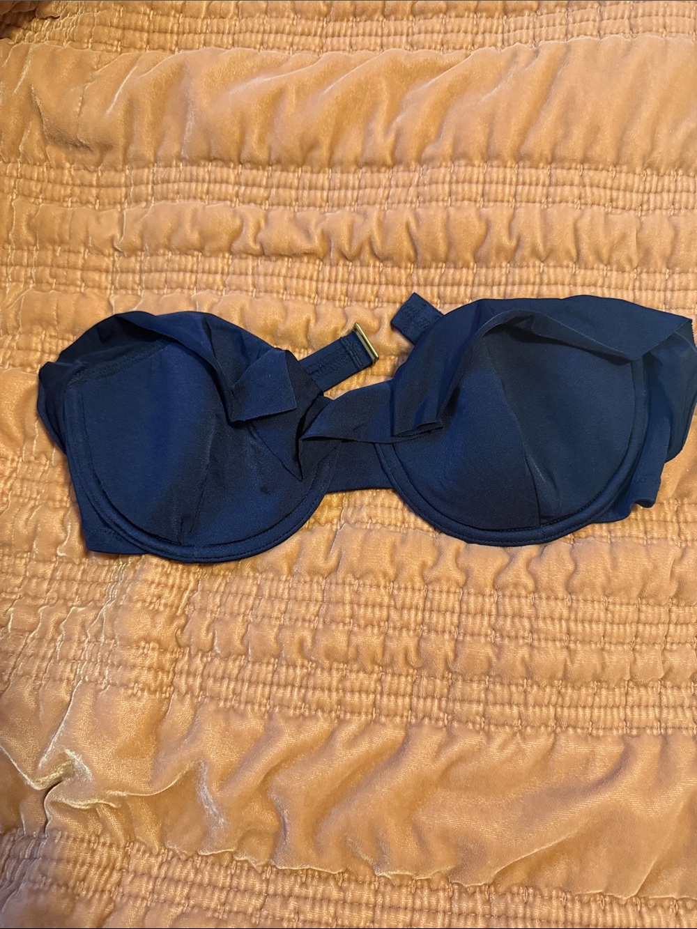 J Crew Women’s Strapless Navy strapless top